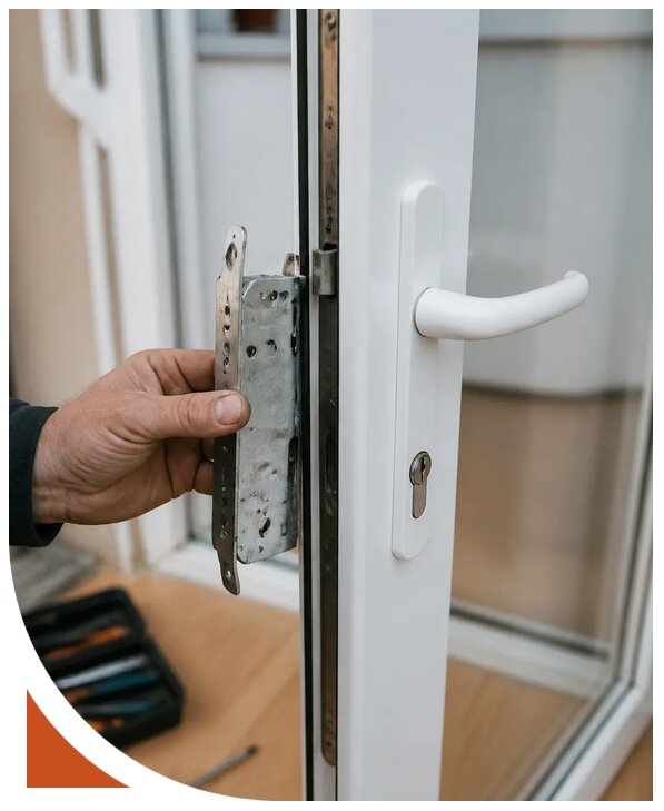 Ремонт замка пластиковой двери в Ивантеевке от 2572 р. | Разлок-Внт